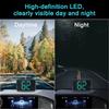 XMSJ Universal HUD Digital Speedometer GPS Head Up Display Digital  Plug and Play for All Car Plug and Play With Suction Cup