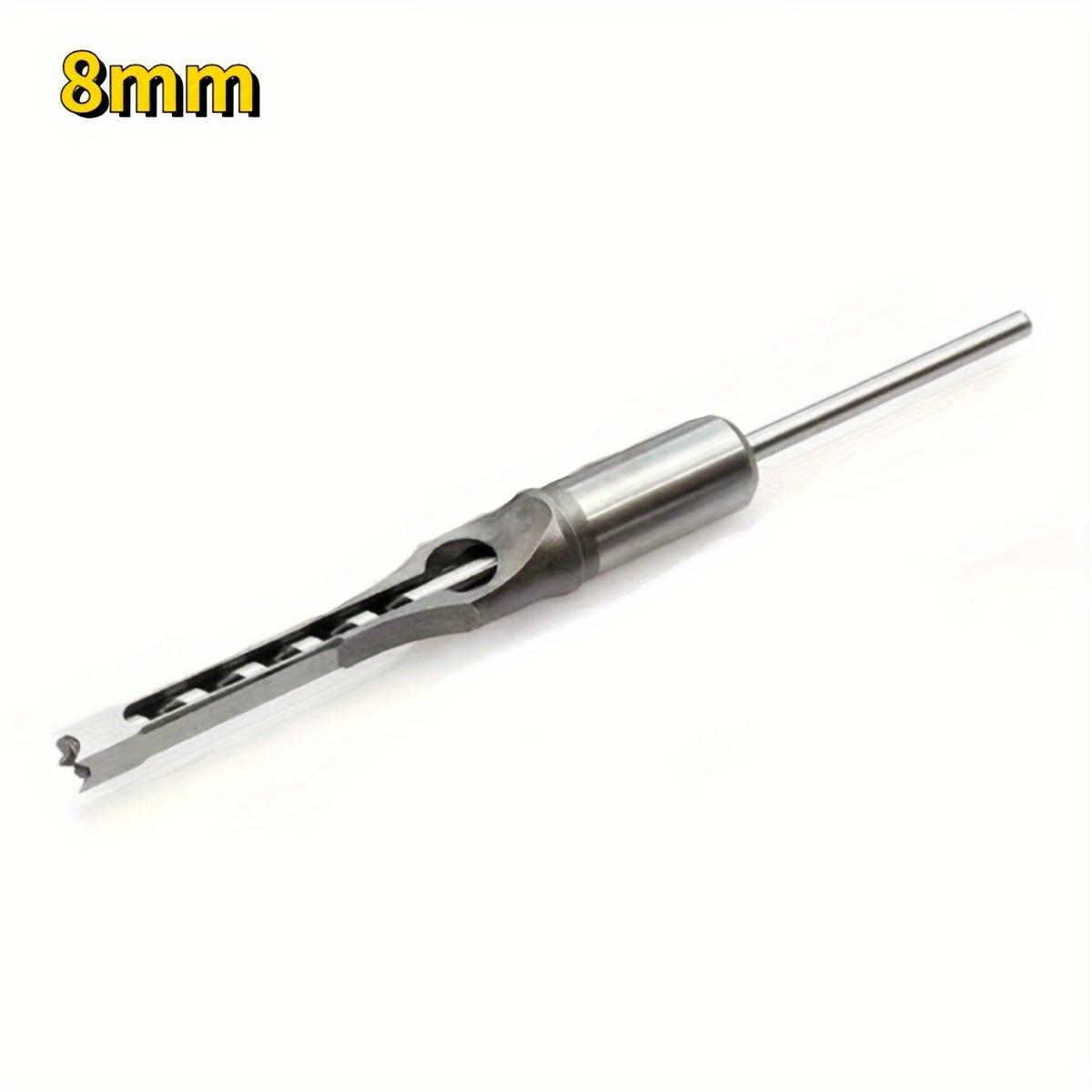 

1pc 6/8/12.5mm HSS Square Hole Drill Bit Auger Bit Steel Mortising Drilling Craving Woodworking Tools