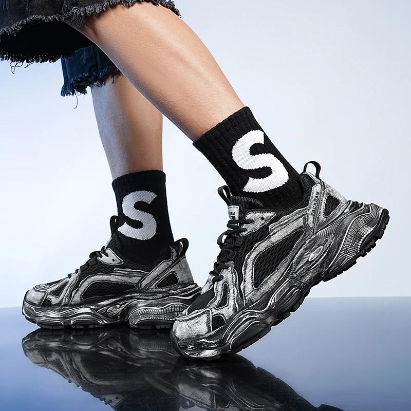 2024 New Shoes For Men Sneakers Male Casual Mens Shoe Tenis Luxury Shoes Trainer Race Breathable Shoes Fashion Loafers Running