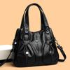 Damentasche Umhängetasche Muttertasche Schultertasche Handtasche mit mehreren Fächern und großer Kapazität