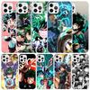My Hero Izuku Deku Phone Case For IPhone 16 17 Air 16E 15 14 Plus 13 Mini 12 11 Pro Max 7 8 + SE 2020 Soft TPU Back Cover 16 17