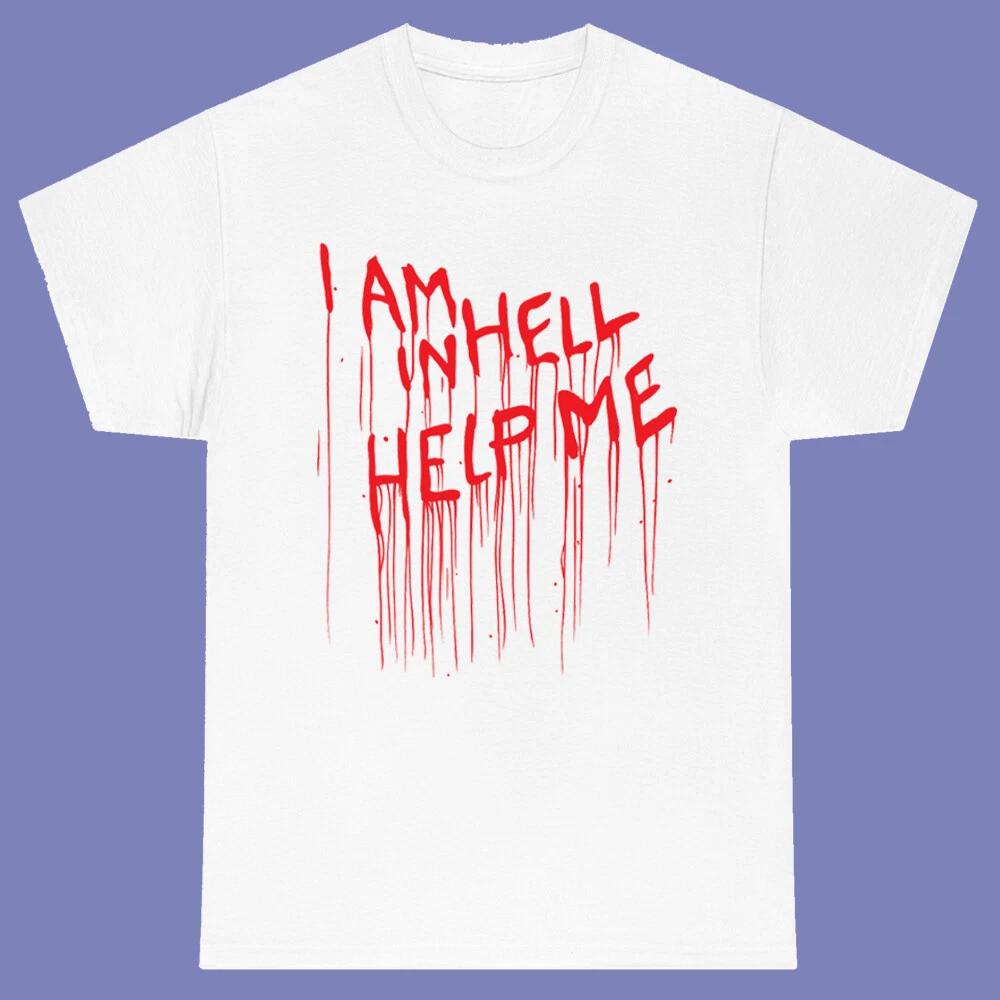 Hellraiser Movie I Am In Hell, Help Me Men s White Size S-3XL XL