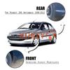 4 Stücke Auto Kotflügel Schmutzfänger Vorne Hinten Schmutzfänger Schlamm Spritzschutz Kotflügel Für Peugeot 206 1998-2012 Fließheck