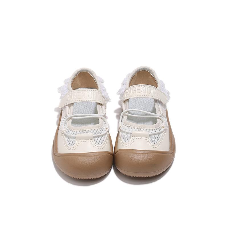 

Сандалии для девочек Дышащие кроссовки Слипоны Сетчатая обувь Модная обувь принцессы 23