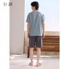 Xuanliang 2026 New Pajamas for Men In Summer, Pure Cotton Short Sleeved Shorts, Cool and Casual, Can Be Worn As Outerwear Home Suit Set