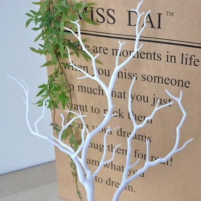 1Pc Simulation Plastic Material DIY Handmade Materials Dry Twigs Staghorn Coral Headdress Accessories for Outdoor Courtyard
