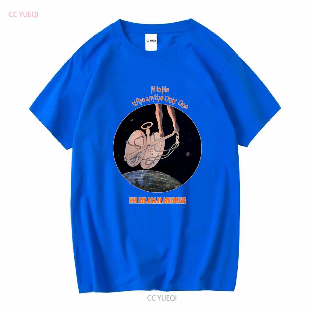 Van der Graaf Generator H to He Who Am the Only One Klasické tričko s dlouhým nebo krátkým rukávem vintage prané unisex mírně