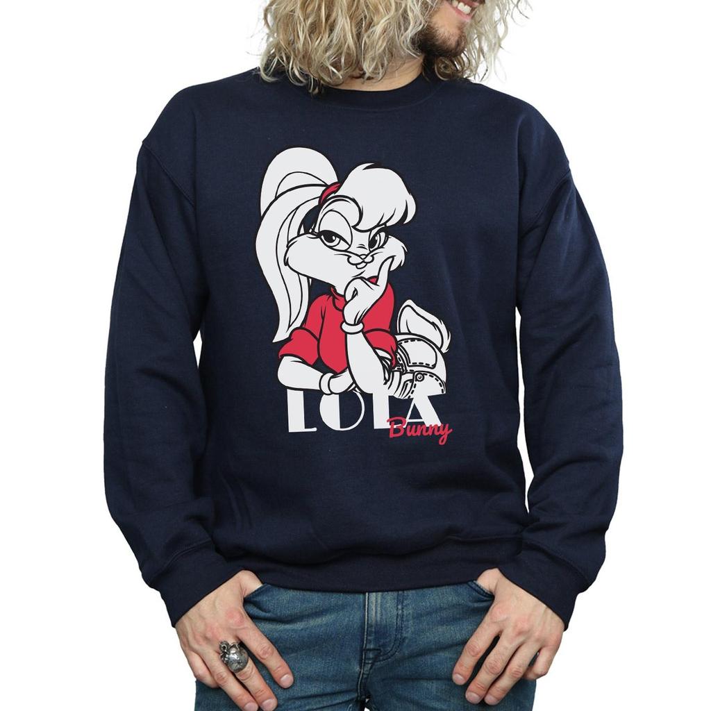 Looney Tunes Mens Classic Lola Bunny Sweatshirt