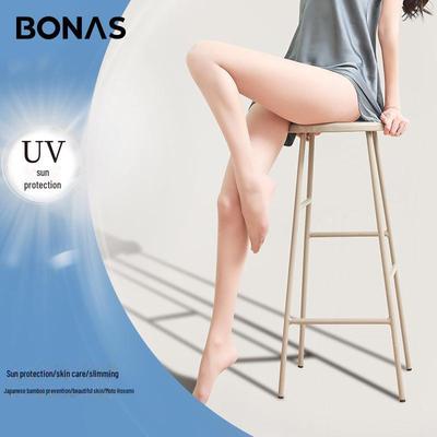 Bonas Sheer Skin Concealer Pantyhose: Anti-Snag, Cut-to-Size, Sun-Protective Silk Stockings for Bare-Legs.