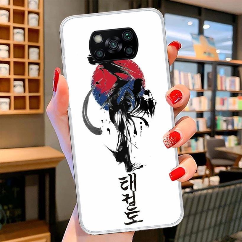 Oyama Kyokushin Karate Cover Phone Case For Xiaomi Poco F7 Ultra X7 X6 X5 Pro M7 Redmi 15C 15 13C 13 12C 12 10C 10 9A 9C 9T 9 Sh