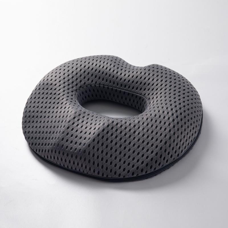 Ergonomic Memory Foam Donut Seat Cushion,Anti-Hemorrhoid, Tailbone Support Pillow with Non-Slip Base,Removable Cushion