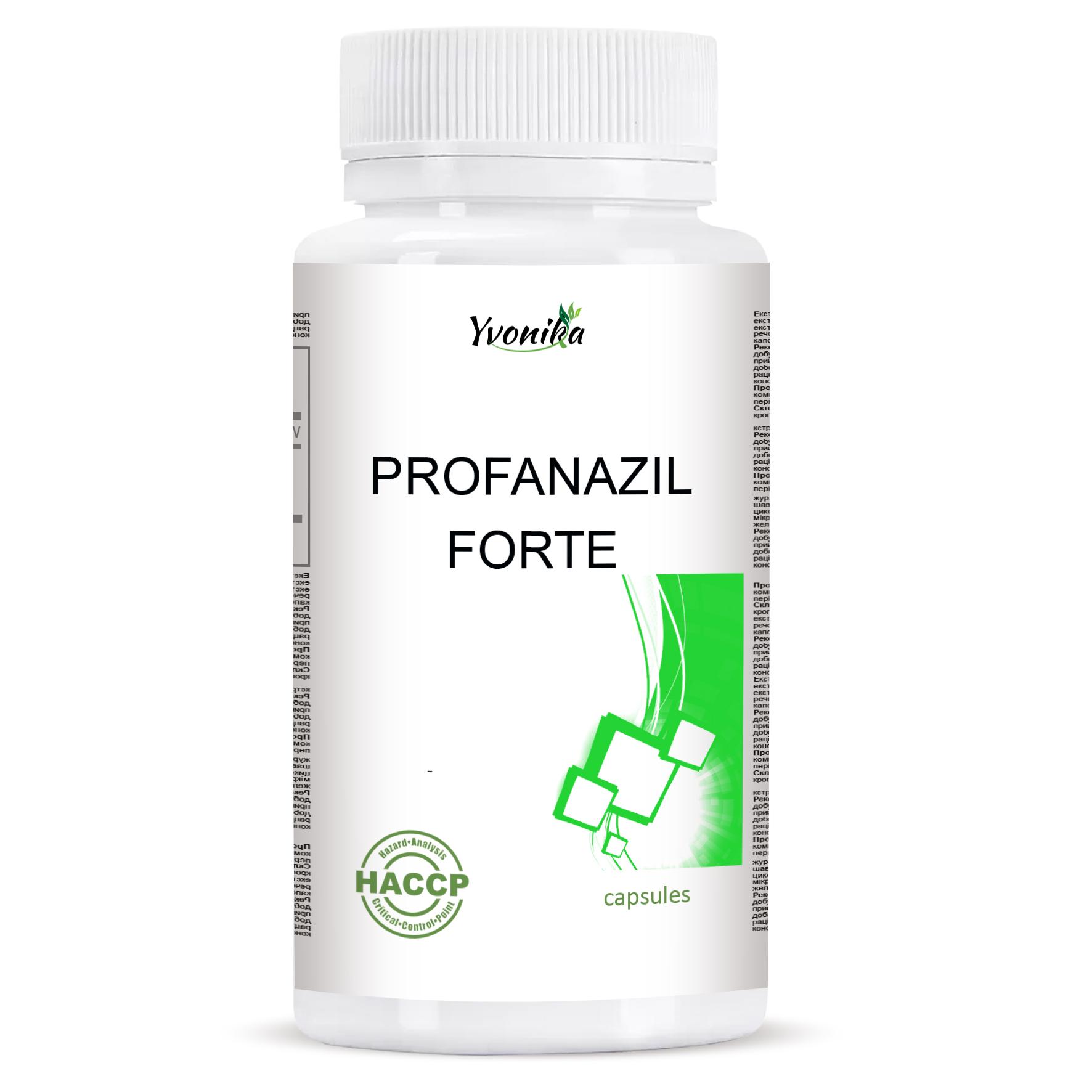 

Profanazil Forte – for venous tone support: 30 capsules.