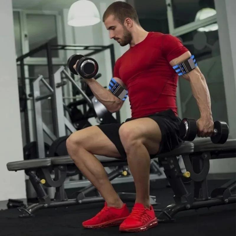 2pcs Blood Restriction Cuff Blood Flow Restriction Band Bicep Band Muscle Growth Gym Band Bfr Workout Wraps Arm Training