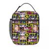 Insulated Lunch Tote Bag Tokyo Anime Girl Kawaii Girlish Eyes Accessories Harajuku Street Food Box Unique Design Cooler Thermal