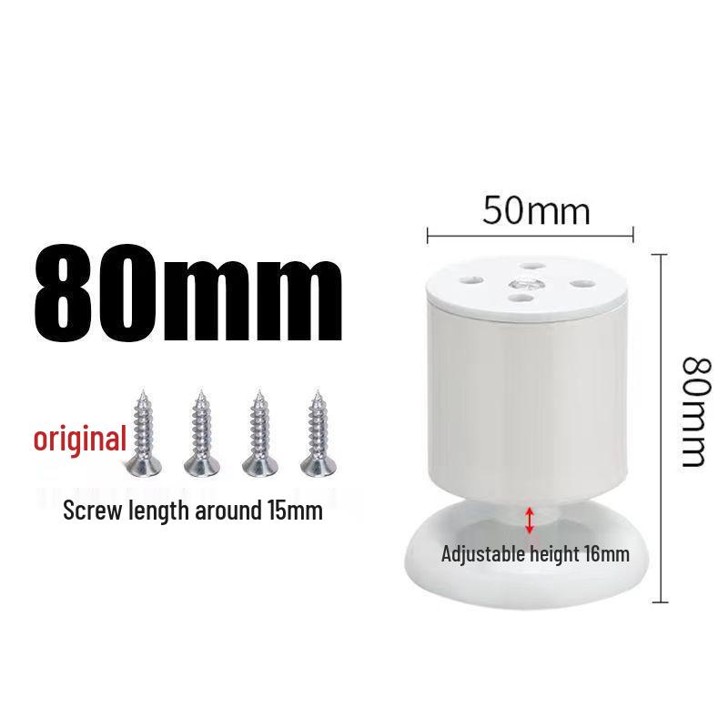 Adjustable Stainless Steel Furniture Legs for Tables, Cabinets, and Sofas
