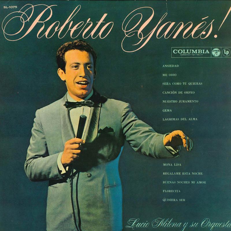 LP Record ROBERTO JANES - Romance singing voice SL1075 COLUMBIA 1962 Japan Latin Used