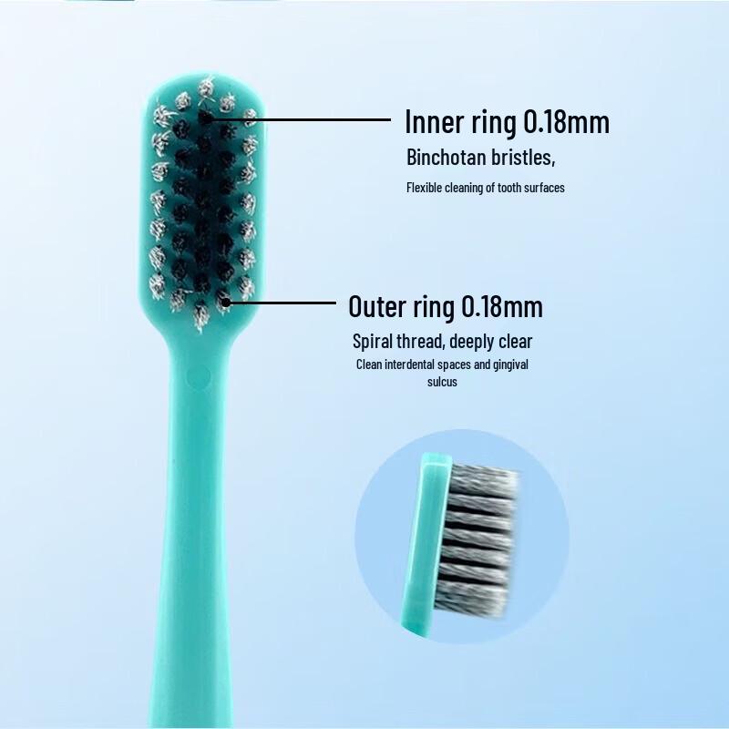 NICE Charcoal Fresh Toothbrush A8 (10 Count)