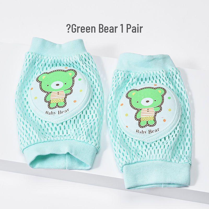 25 Baby Knee Pads: Anti-Fall Crawling Gear for Infants and Kids, Breathable Mesh, Summer Style