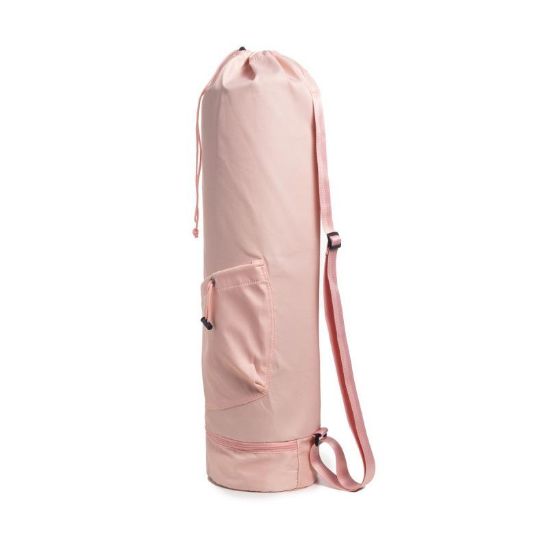 Yoga Mat Bag With Water Bottle Pocket And Bottom Wet Compartment, Multi-Functional Yoga Mat Carrier