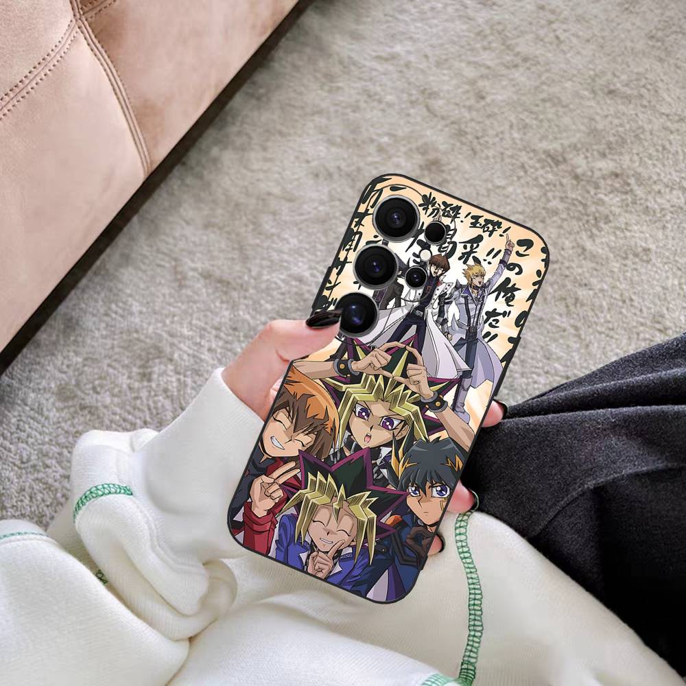 Classic Anime Yu Gi Oh Phone Case For Samsung S 24 Fe 25 Ultra Plus 20 Lite 21 30 22 23 24 22 Ultra 5G Fundas