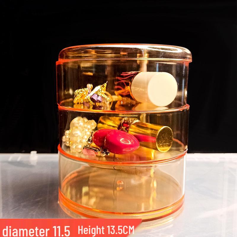 

Вращающийся многофункциональный органайзер для хранения косметики и украшений