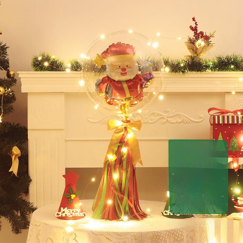 Christmas Decorative Balloons Table Drift Bobble Ball Festival Decoration Store Activity Scene Arrangement Ornaments