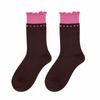 Autumn Winter Stripe Long Socks Odor-Resistan Breathable Socks  Casual Wear