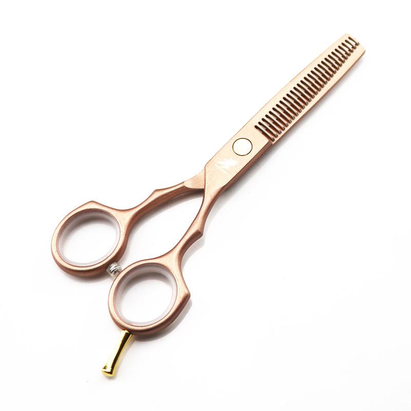 5.5 Inch Local Tyrant Gold Freelancer Symmetrical Handle, Hair Scissors, Hair Scissors, Flat Scissors, Bangs, Tooth Scissors, Thin Scissors