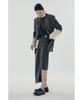 Recorde Folded Raw Edged Skirt_Rqkas25537Gyd