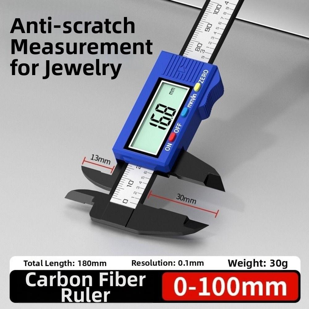 Digital Display Electronic Caliper 0-150mm 0-100mm Digital Ruler Vernier Caliper  Jewelry Measuring