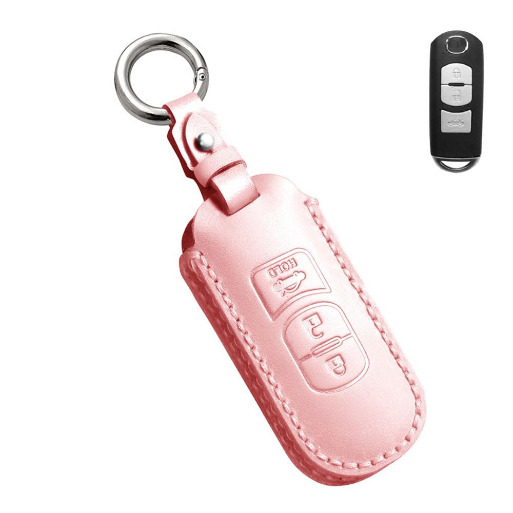 

[Xangetor] Чехол для ключа Mazda Cx8 cx-5 cx-30 Корпус ключа Mazda Cx30 Чехол для ключа Cx-8 розовый