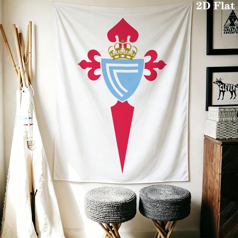 Celta de Vigo Wall Tapestry Aesthetic Wall Hanging Printed Fabric Blanket Decorative Tapestries for Bedroom Living Room Home Decor