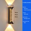 Outdoor Waterproof Wall Lamp Crystal Simple Lights Modern Outdoor Balcony Terrace Lamp Villa Entrance Gate Courtyard Wall Lamp
