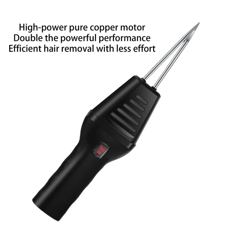 Handheld Electric Poultry Plucker 5W 800mAh Rechargeable Chicken Hair Remover With Ergonomic Handle For Household Use