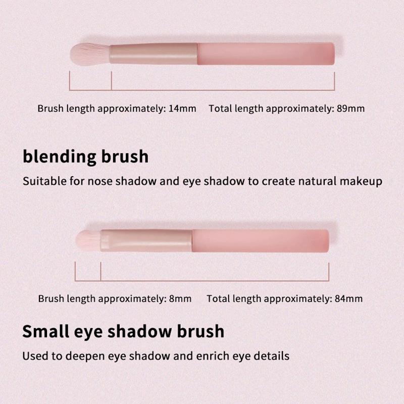 10Pcs Synthetic Makeup Brushes Professional Foundation Powder Concealers Eye Shadows Soft Handle for Face