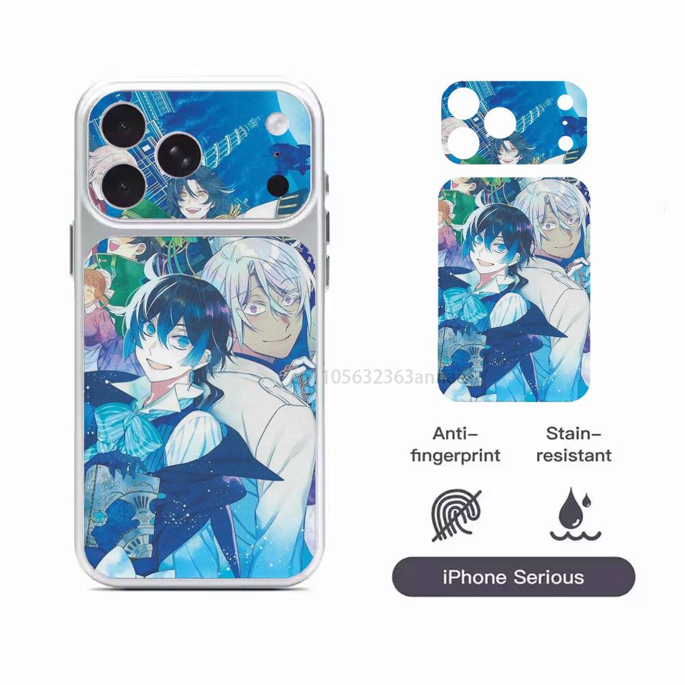 

Comics V-Vanitas N-Noe Removable HD/Matte Full Coverage Films For iPhone 17 Pro Max 17 Pro iPhone17pro