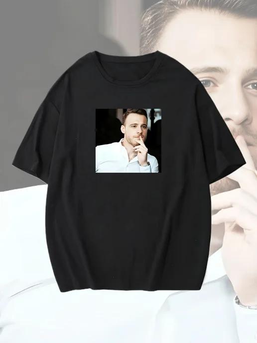 T-shirt with “Ed and Serkan: Knock on My Door” print 4XL
