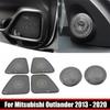 For Mitsubishi Outlander 2013 -  Door Audio Speaker Loudspeaker Frame A  Pillar Horn Decoration Cover Interior Accessories
