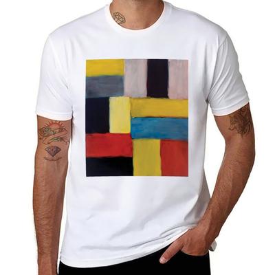 Mark Rothko T-Shirt T Shirt Men 100% Cotton Luxury Brand Printed T Shirts for Man Man T Shirts Graphic T-Shirt