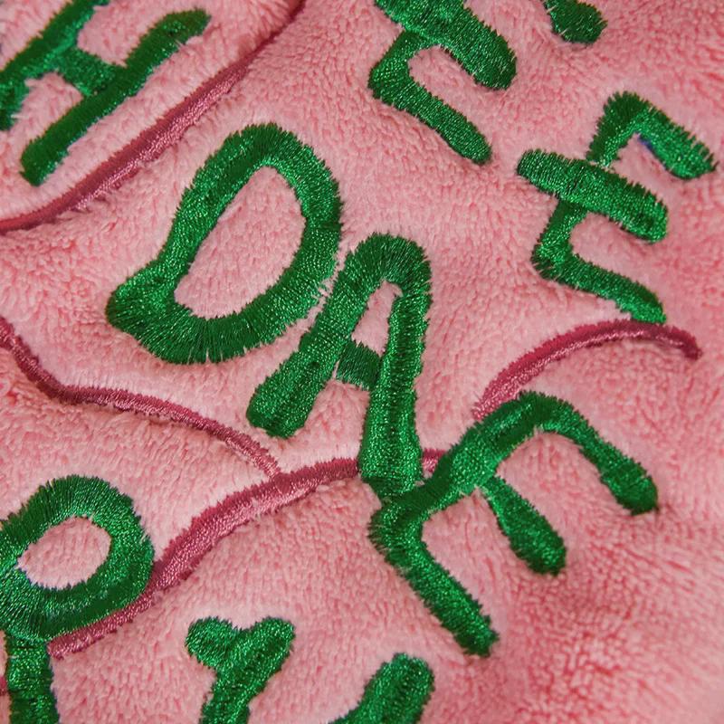 ME Warner Harry Potter Hagrid Cake Towel: Genuine, Embroidered Coral Fleece with High-Count, Odor-Free, and Hangable