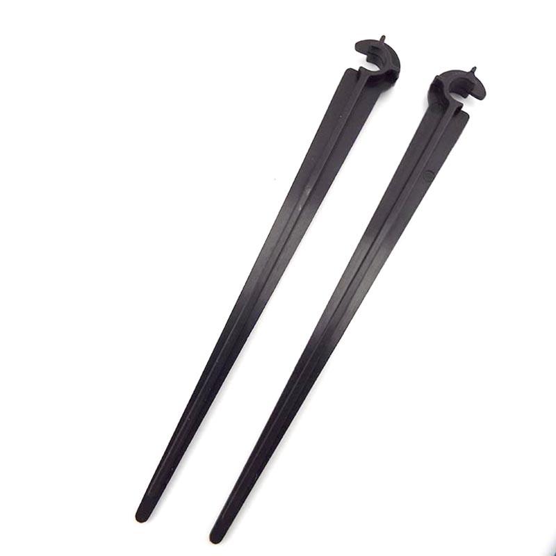 50pcs C Shape Garden 4/7mm Drip Irrigation Watering Tube Pipe Support Bracket Holders Fixed Stems Drip Irrigation