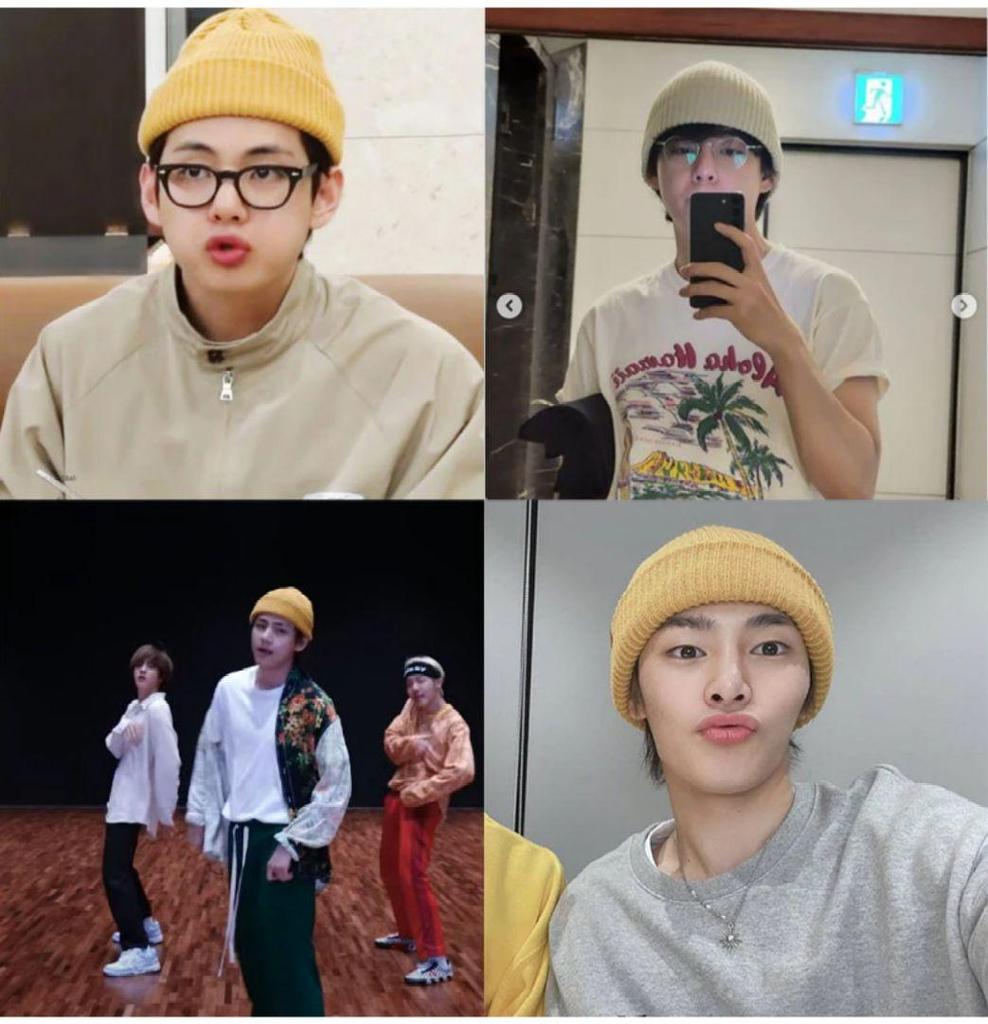 [USED] Knit Hat Worn by V and IEN