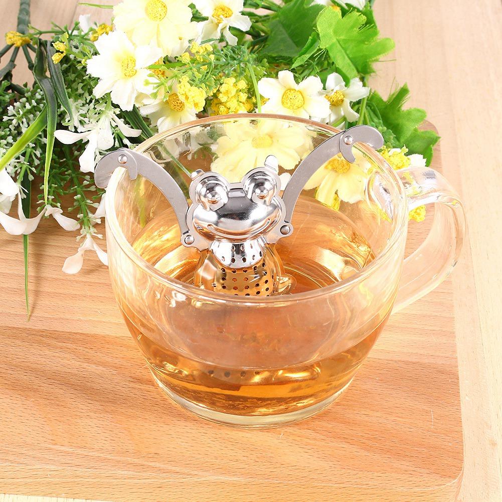 T-förmiger Edelstahl-Kräuterfilter, Niedlich & Praktisch, Küche Wohnzimmer, sy