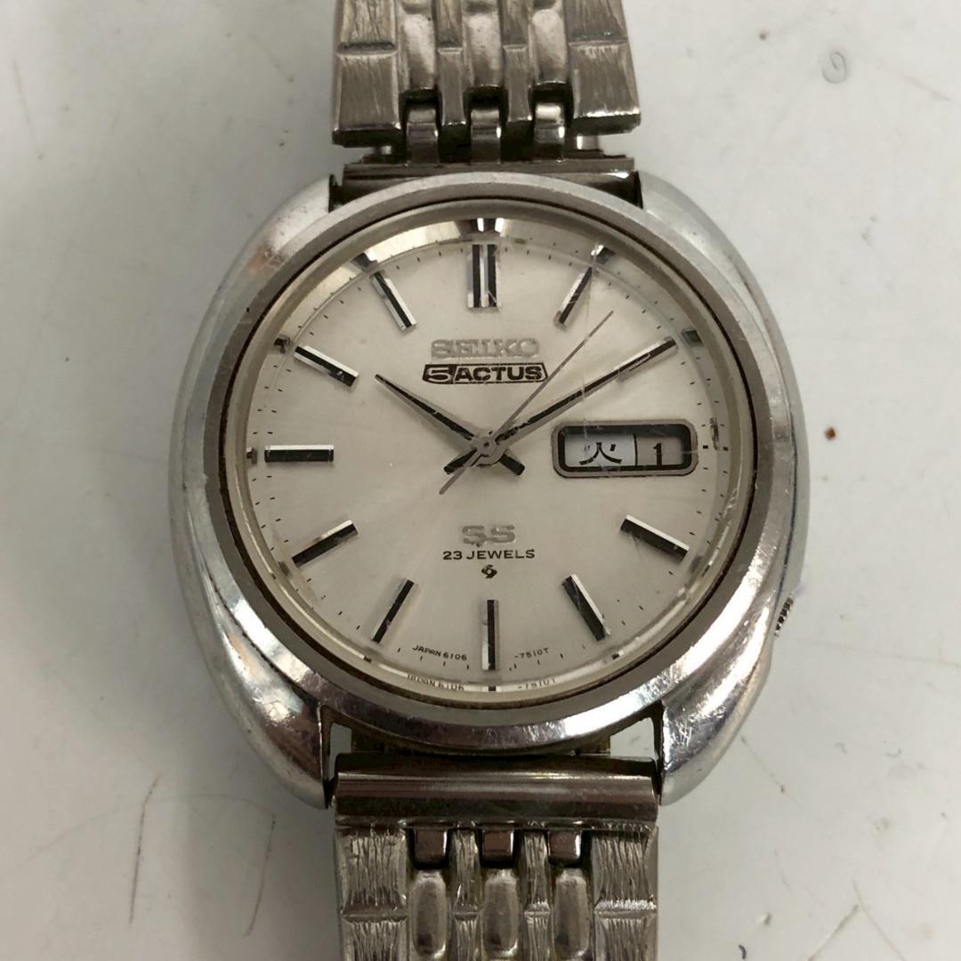 SEIKO 5 Seiko ACTUS SS Автоматические часы Seiko Бренд Распродажа хлама РАСПРОДАЖА Супер редкий Редкий предмет Топ-функция Отмеченный item Отличный предмет Большой успех