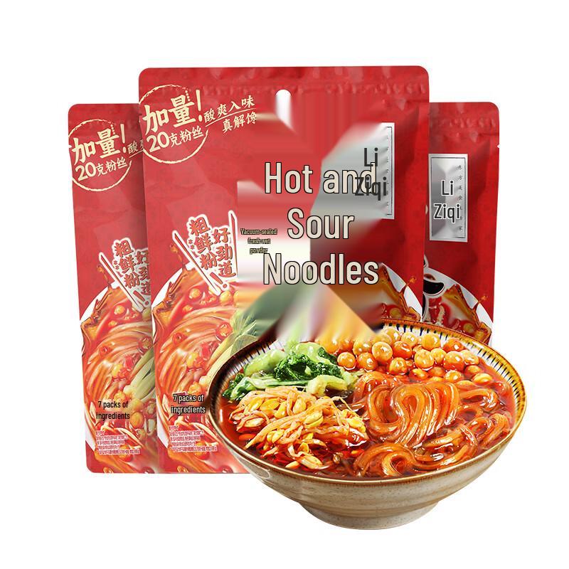 Li Ziqi Hot and Sour Sweet Potato Noodles
