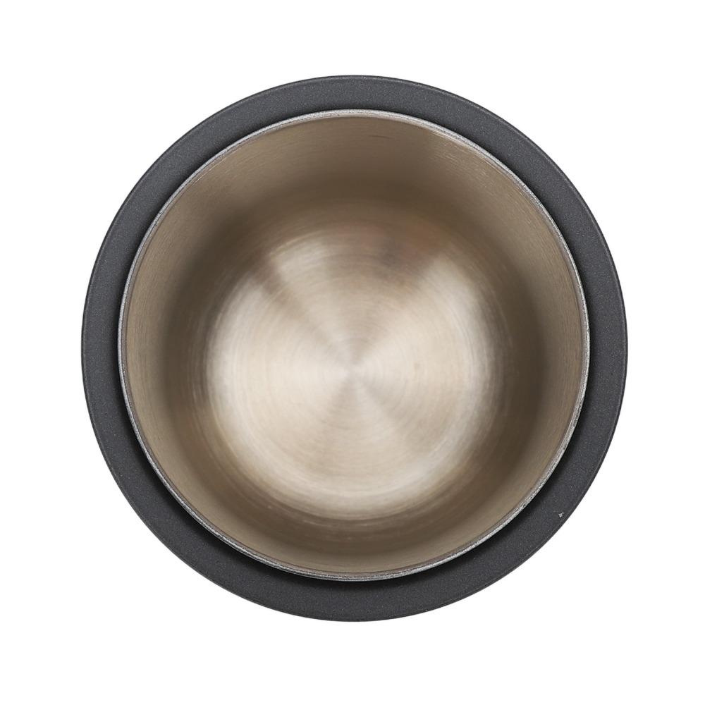 Stainless Steel Dosing Cup Hands Free Design Universal Inverted Espresso Dosing Cup Black Gray 150ml Capacity 58mm Dosing Cup