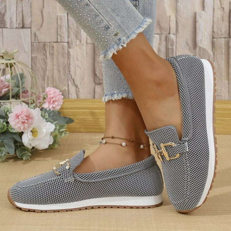 Large Size Single Shoes Women's Four Seasons Sports Shoes Shallow Mouth Fashion Women's Single Shoes Size 43