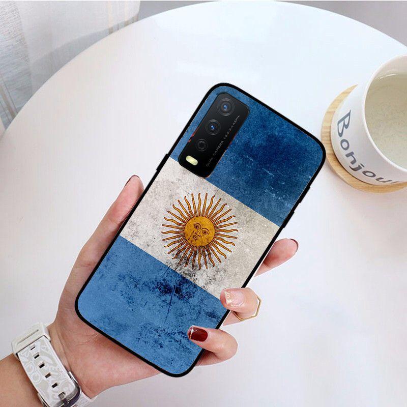 Argentina Brazil Chile Azerbaijan Buta Flag Phone Cover For Vivo Y31 Y30 Y33S Y11S Y12S Y17 Y20 Y21S Y1S Y53S Y15 Y91C V23 Cases