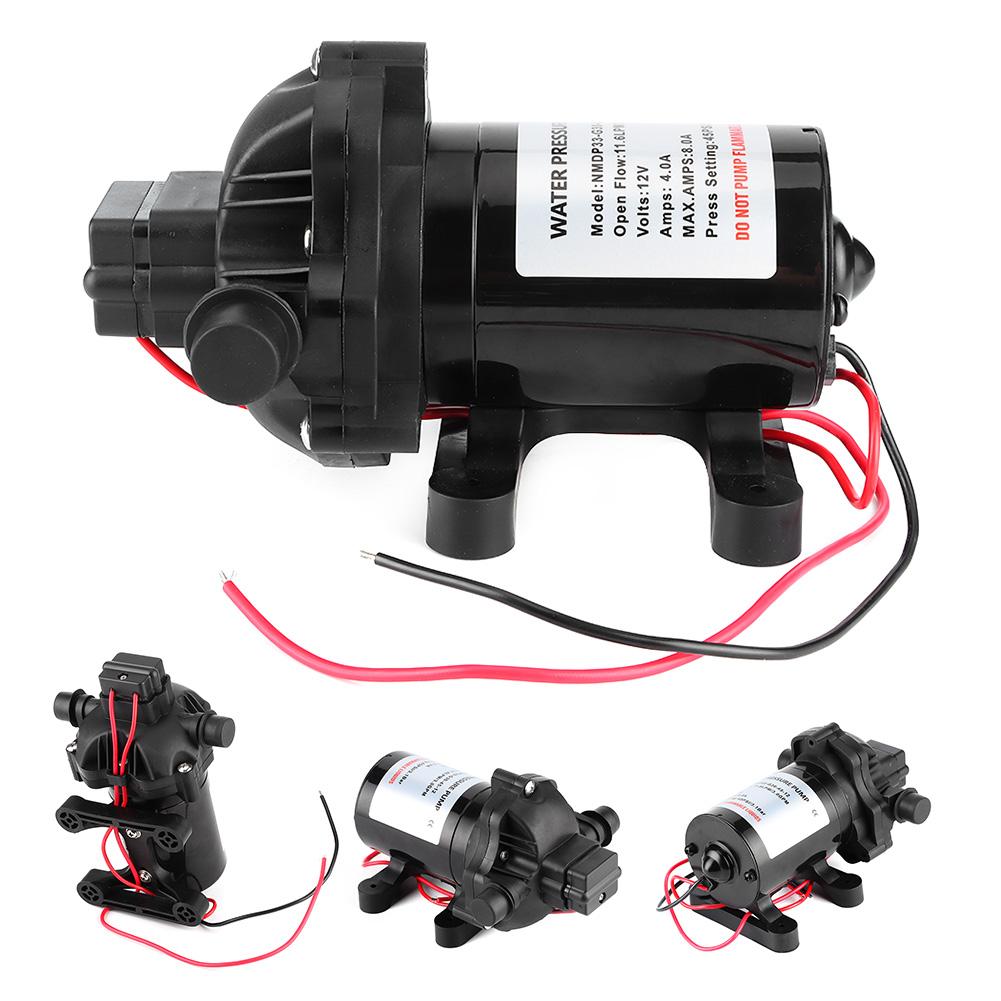 12V 3.0GPM 45PSI Diaphragm Water Pump Self Priming High Pressure for Marine Boat RV