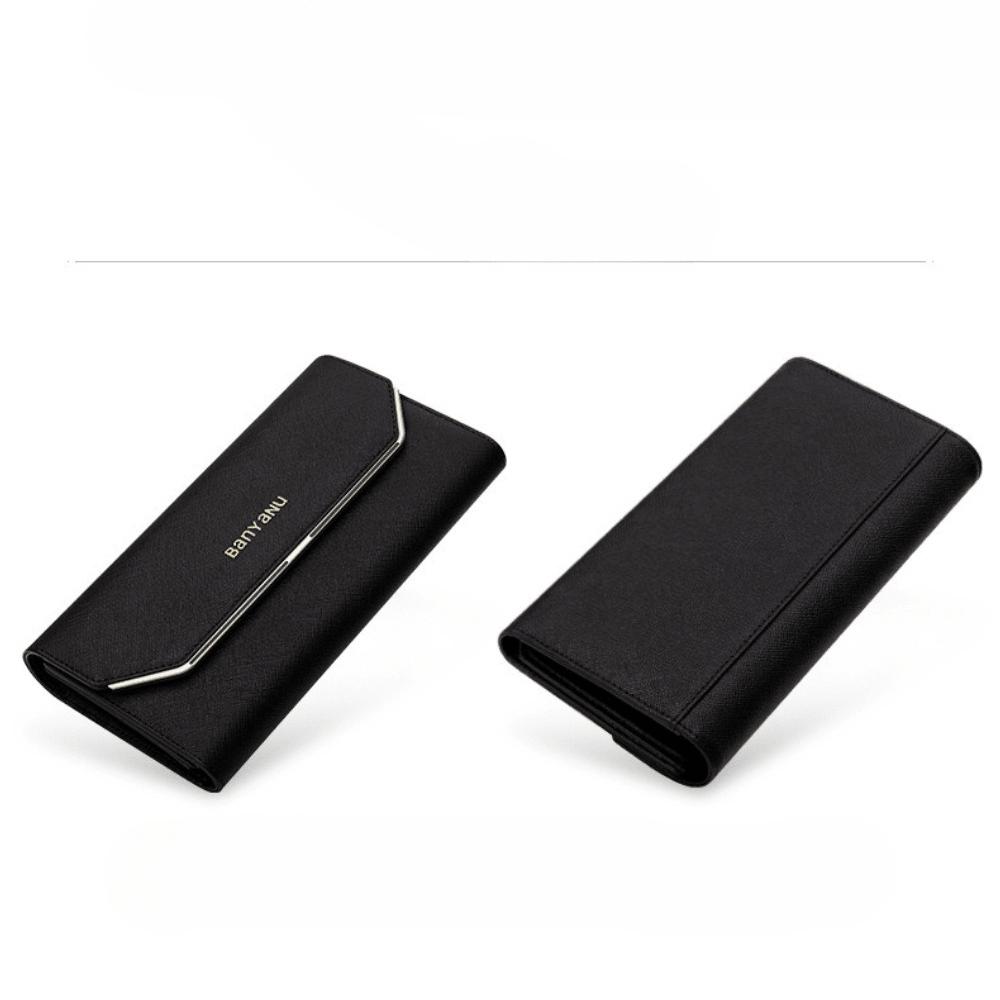 Portefeuille Femmes Long Simple Mode Portefeuille Femmes Fin
